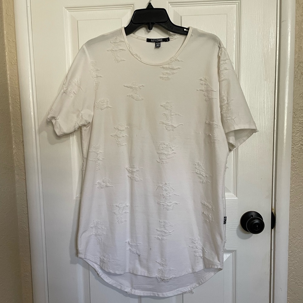 Mens destroyed T-Shirt